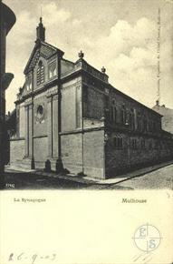 France, Synagogue in Mulhouse